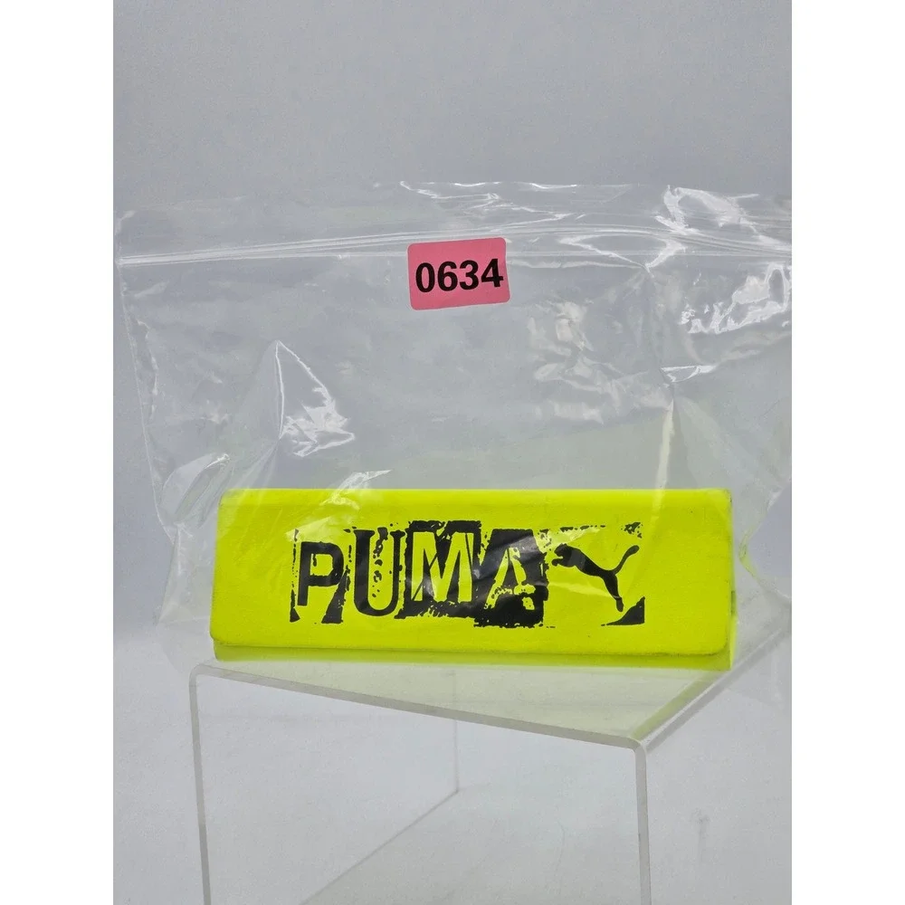 Puma Eyeglasses Frame Kids 49-16-135 Clear Teal PJ00490COS 001 - Excellent
